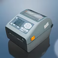 Compact Digital Label Printer With LCD Screen And User Friendly Control Panel 3d model