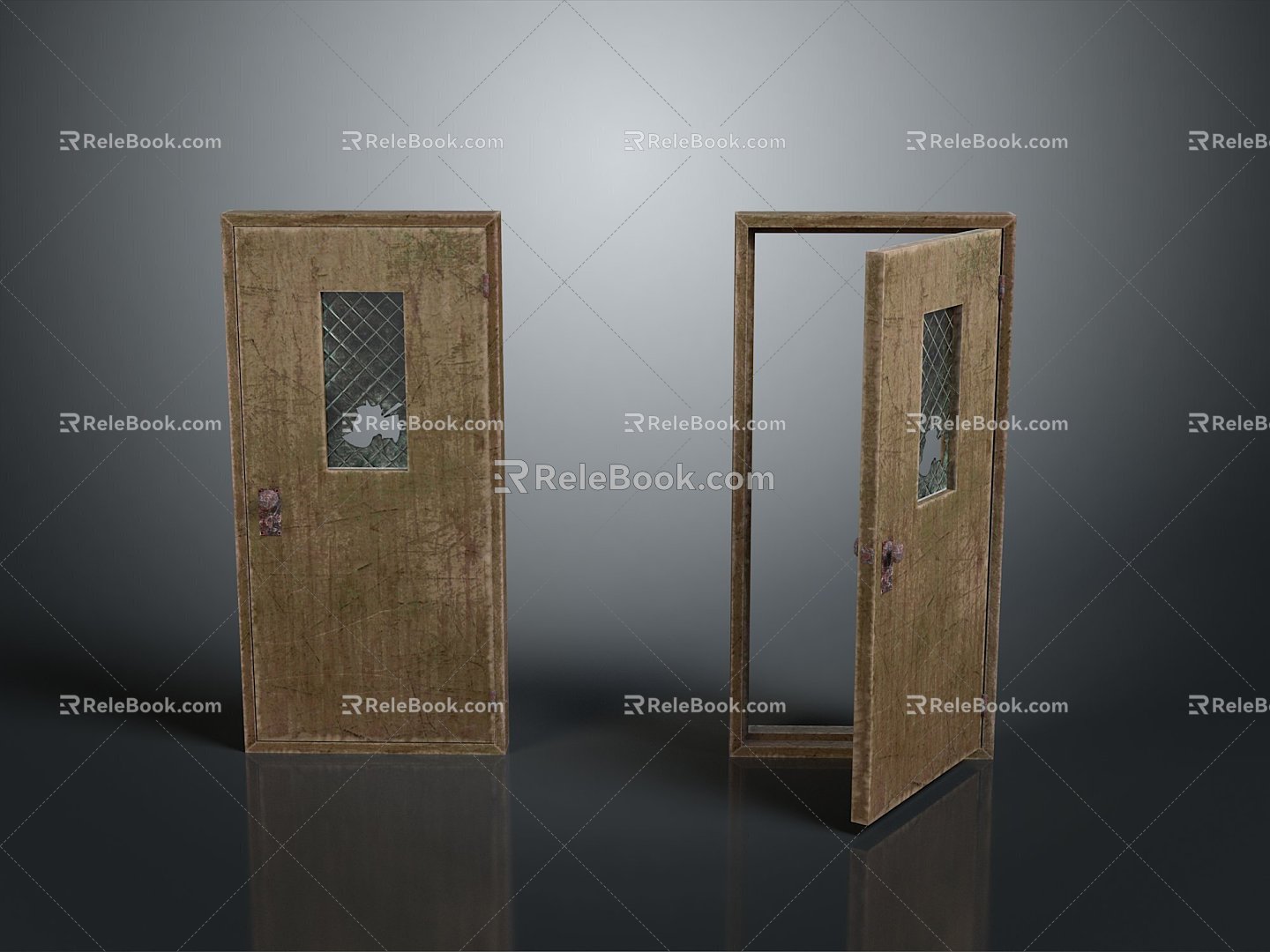 Door Wooden Door Bedroom Door Home Door Furniture Furniture Realistic 3d model