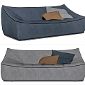 Modern Multiplayer Sofa Lazy Sofa 3d model