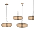 Nordic Restaurant Small Chandelier Light Luxury Cafe Chandelier Minimalist Bedside Bar Chandelier Cafe Chandelier Glass Restaurant Chandelier 3d model