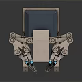 Industrial Robotic Equipment With Multi Joint Mechanical Arms And Precision Structure