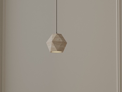 Modern chandelier 3d model