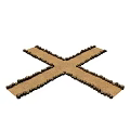 Cross Shaped Brown Lockers Design For Modern Storage Arrangement