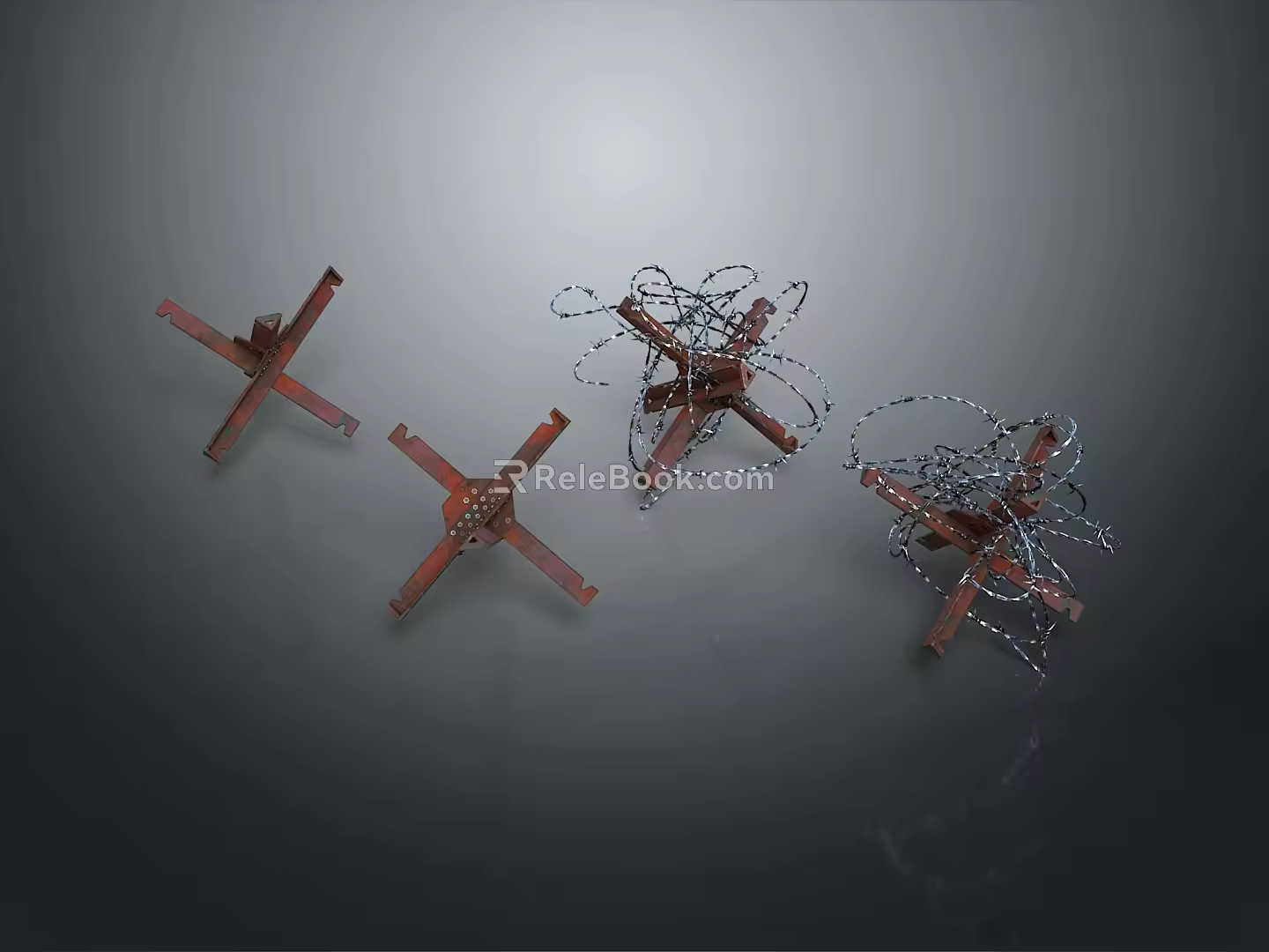 Steel Wire Mesh Anti-penetration Mesh Protective Mesh Wire Fence Wire Fence Anti-turnover Mesh Wire Mesh Wire 3d model