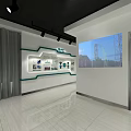 Bright Modern Learning Space With Wooden Tables Chairs And Wall Charts