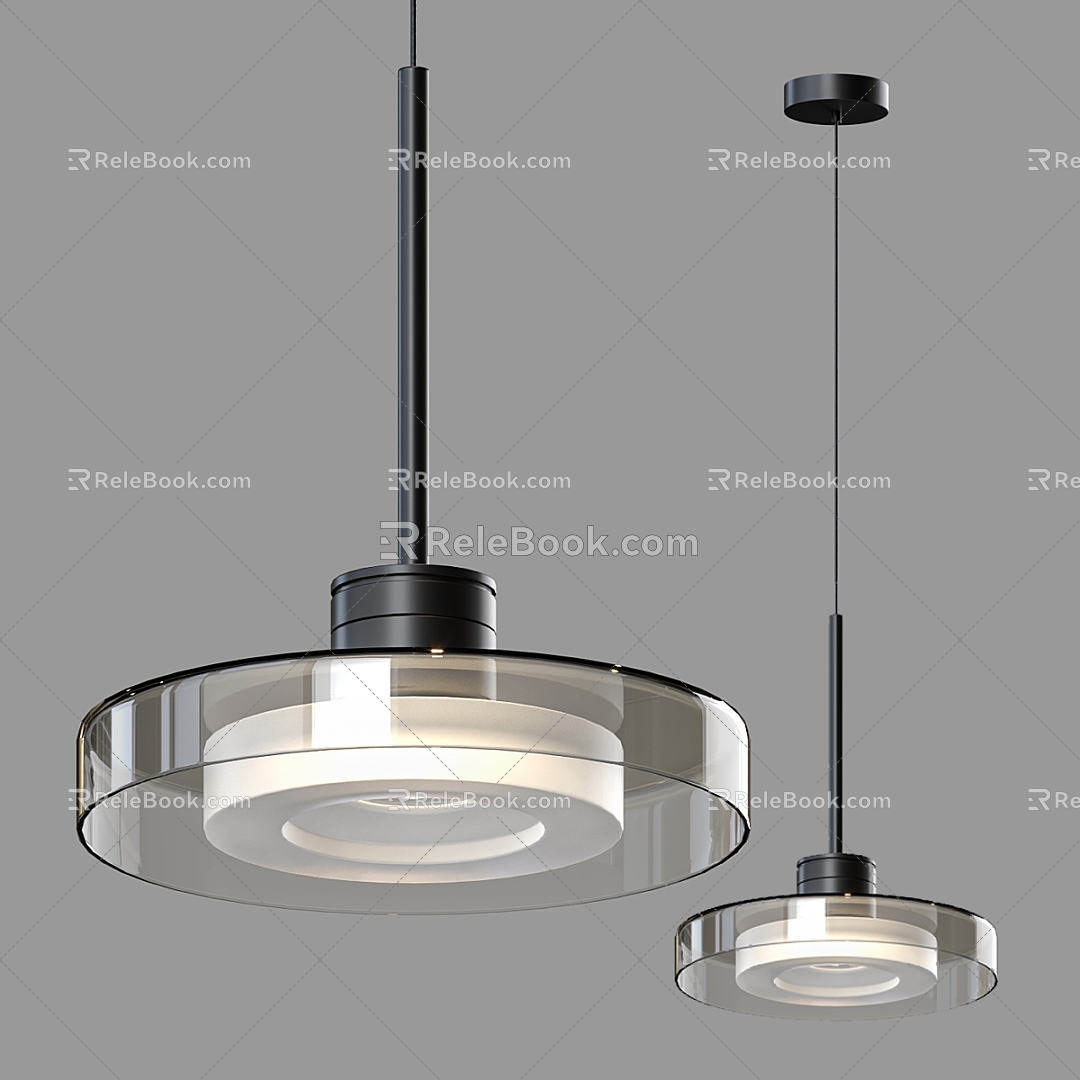 Modern Simple Glass Chandelier Glass Chandelier Decorative Chandelier Simple Chandelier Living Room Chandelier Dining Room Chandelier Hall 3d model