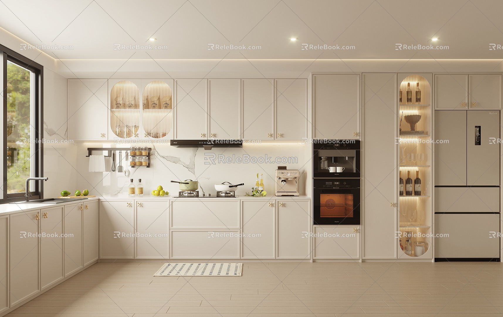 Modern Kitchen 3d model