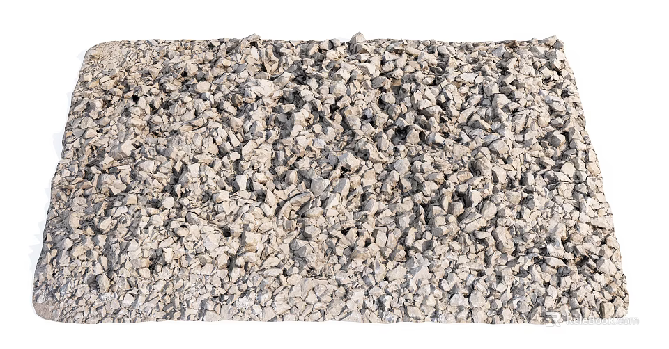 Natural Stone and Wood Materials Ideal for Sustainable Construction Projects 3d model 