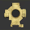 Infrared Steiner Laser Pistol Light Source Firearm Sight Firearm Device 3d model