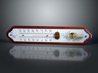 Electronic Thermometer Mercury Thermometer Electronic Thermometer 3d model