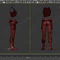 Modern Cargo Pants Outfit With Tank Top Belt And Leather Boots