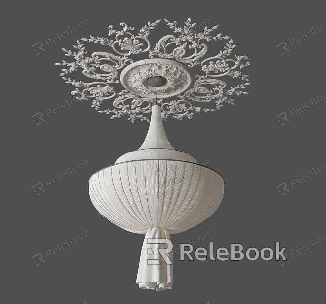 American chandelier lamp panel model