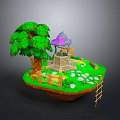Game Environment Game Scene Fairy Tale Scene Fairy Tale Magic Scene Magic Item Fantasy Scene 3d model