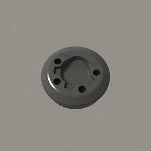 modern mechanical parts 3d model