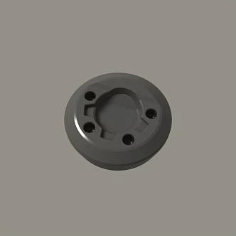 modern mechanical parts 3d model
