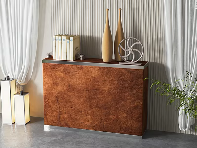 Vintage Entrance Cabinet 3d model