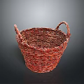 The image provided focuses on a woven basket with no animal elements, so it's not possible to generate an animal-themed title based on the picture's key information.
