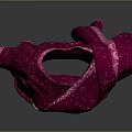 Traditional Fuchsia Sari With Decorative Pink Border And Elegant Drape