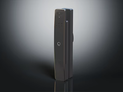Professional Gray Hardware Tool with Slim Portable Design and Control Buttons 3d model