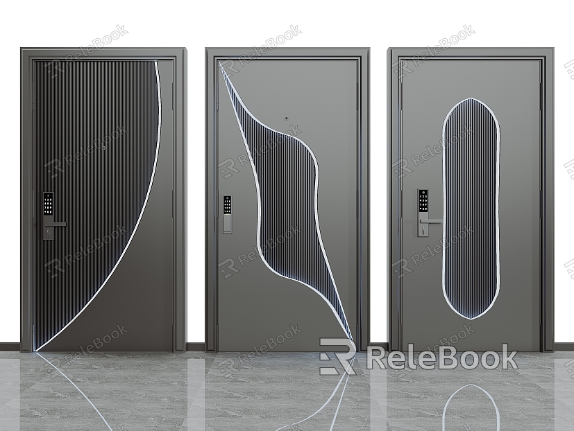 Modern security door model