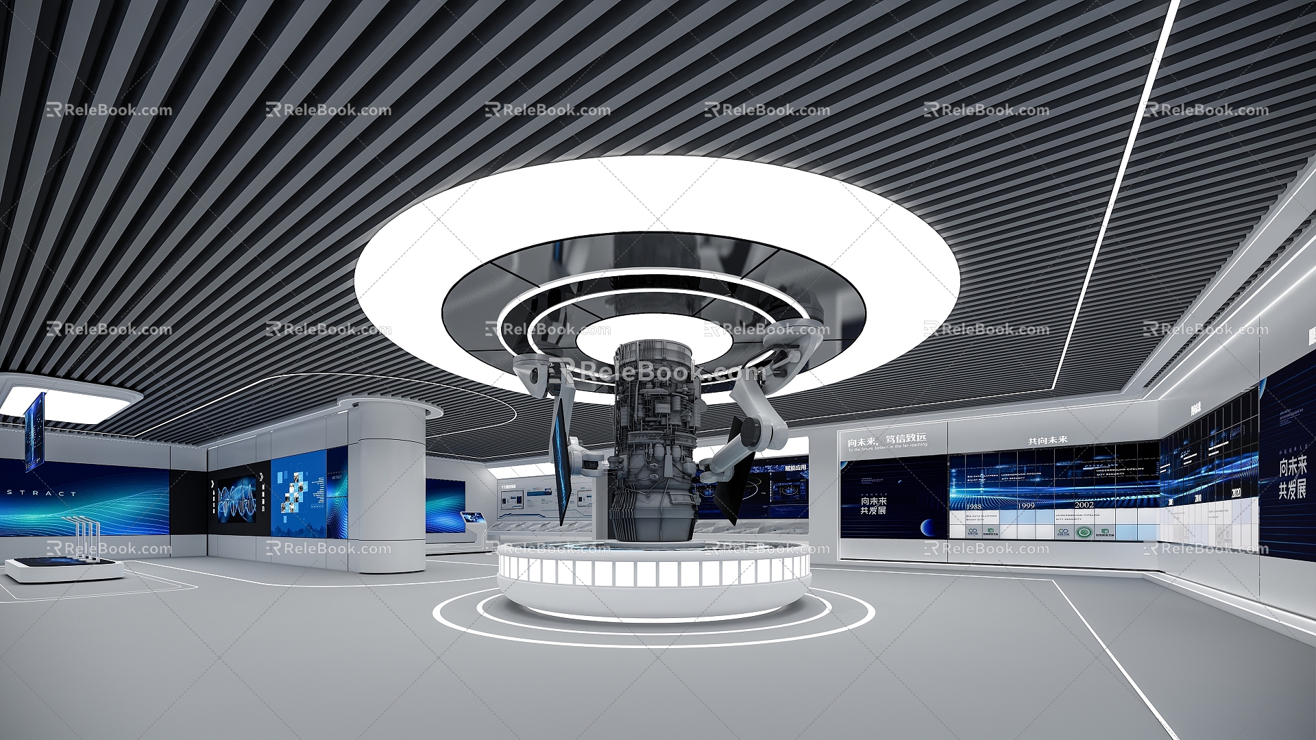 Science and Technology Exhibition Hall 3d model