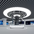 Science and Technology Exhibition Hall 3d model