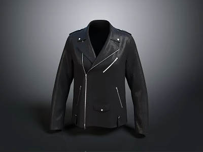 Jacket Leather Jacket Fashion Jacket Casual Jacket Windproof Jacket Windproof Jacket Denim Jacket Men Jacket 3d model