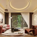 Elegant Luxury Beauty Hair Salon Interior With Modern Design And Stylish Decor