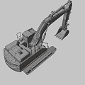 Excavator 3d model