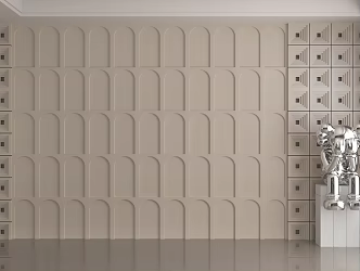 background wall 3d model