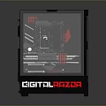 Game host computer host high-end host luxury host high-end computer game computer 3d model