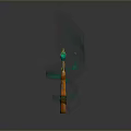 Scepter Ancient Scepter Cane Ancient Scepter Magic Scepter Metal Scepter Classical Scepter Magic Scepter 3d model