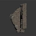 Primitive Stone Weapon 3D Model with Rough Textured Surface Ancient Style Design 3d model