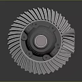 Industrial Equipment High Precision Mechanical Gear Shaft With Metal Components And Structure Design