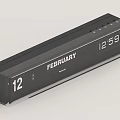 Computer sound clock 3d model