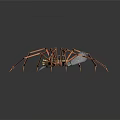 Modern Machine Spider Robot Cyber Spider Cyberpunk Spider Science Fiction Spider 3d model