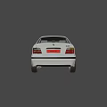 Silver Four Door Sedan Car With Classic Design And Sleek Body Lines