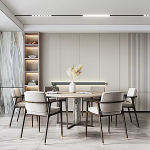 Modern Restaurant 3d model
