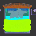 Luxurious Grey Double Bed With Tufted Headboard Bedside Tables Pillows And Gold Pendant Lights