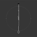 Tactical Sniper Rifle with High Precision Scope Metal Barrel and 3D Rendered Design Details