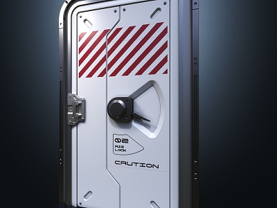 sci-fi hatch door sci-fi door model