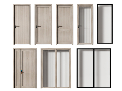 Modern swing door model