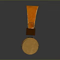 Gold and Black Over Ear Computer Headphones with Orange Headband and Reflection on Gray Background