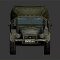 Vintage Military Tank With Rustic Exterior Green Canvas Cover Turret And Tracks