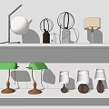 Table lamp 3d model