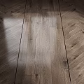Natural Wooden Flooring With Herringbone And Straight Patterns And Warm Smooth Texture