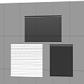 venetian blinds roller blinds pull blinds 3d model