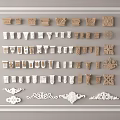 Collection Of Various Architectural Capitals With Ornate Decorative Designs And Styles