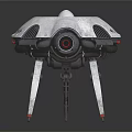 Modern Robot Patrol Robot Security Robot Security Robot 3d model