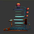 Sci-fi Capsule Space Capsule Hibernation Capsule Freezing Capsule Rest Capsule Rest Capsule 3d model